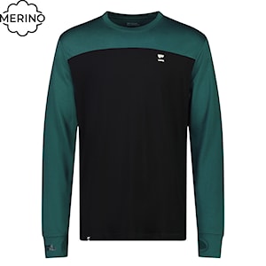 Mons Royale Yotei Merino LS evergreen/black