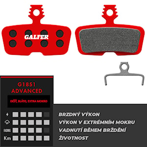 Galfer Advanced FD455 G1851 Avid Core R, Sram Code-Guide RE