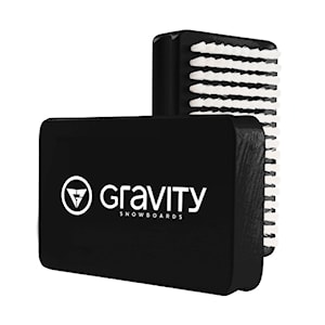 Gravity Wax Brush black/white