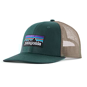 Patagonia P-6 Logo Trucker Hat cascade green