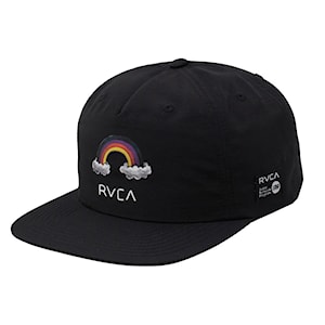 RVCA Rainbow Connection Snapback black