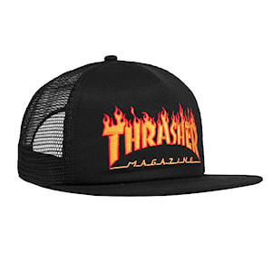 Thrasher Flame Embroidered black