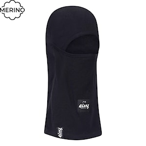 Eivy Hinge Merino Wool Rib Balaclava black