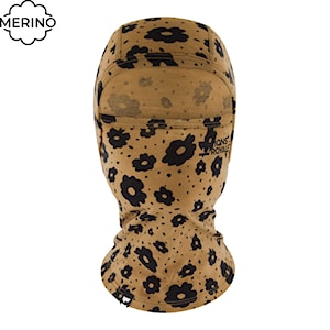 Mons Royale Santa Rosa Merino Balaclava aoraki lily toffee