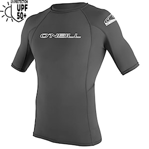 O'Neill Basic Skins S/S Rash Guard graphite