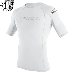 O'Neill Basic Skins S/S Rash Guard white