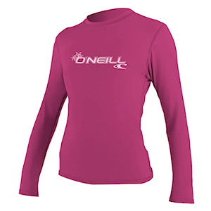 O'Neill Wms Basic Skins L/S Sun Shirt fox pink