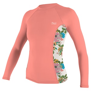 O'Neill Wms Side Print L/S Rash desert flower/cara floral