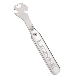 Lezyne CNC Pedal Rod hi polish silver/nickel