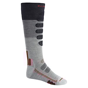 Burton Performance+ Lightweight grey heather block
