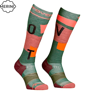 ORTOVOX Freeride Long Socks Cozy Women's wild herbs