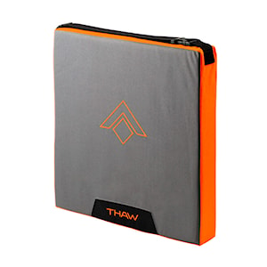 THAW Heated Seatpad w/o battery grey/orange