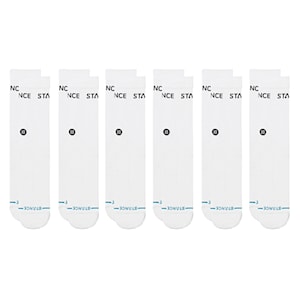 Stance Origin Crew 6 Pack white