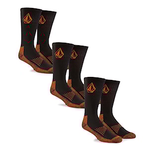 Volcom Volcom Workwear Sock 3Pk black