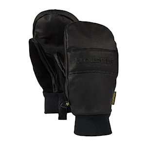 Burton Treeline Leather Mitt true black