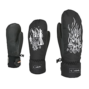 Level Vertigo Mitt Teen black-white