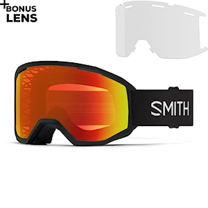 Smith Loam MTB black | red mirror antifog+clear