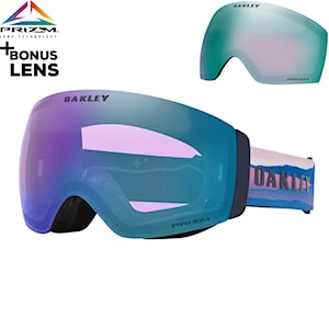 Oakley Flight Deck Pro M mikaela shiffrin sig | prizm iced & prizm sapphire