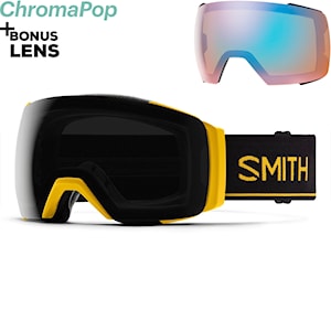 Smith I/O Mag XL killer bee |cp sun black+cp storm blue sensor m