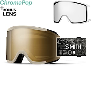 Smith Squad chalk space invader | cp sun black gold mirror+clear