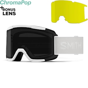 Smith Squad white vapor | cp sun black+yellow