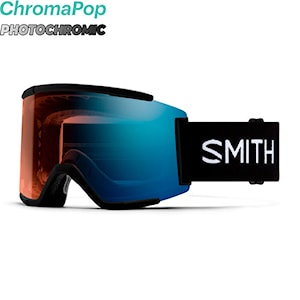 Smith Squad XL black | cp pro photochromic  blue mirror