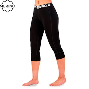 Mons Royale Wms Cascade Merino Flex 200 3/4 Legging black