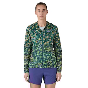 Patagonia W's Houdini Jacket wild botanist: wetland blue
