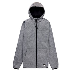Burton Crown Weatherproof FZ true black heather