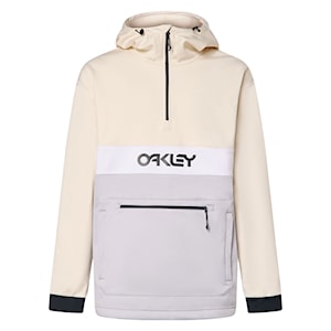 Oakley TNP Nose Grab Softshell Hoodie lunar rock/arctic white