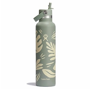 Hydro Flask 21 oz Standard Flex Straw Cap botanical bliss agave