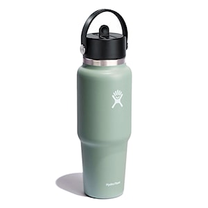 Hydro Flask 32 Oz Wide Flex Straw Travel bottle agave