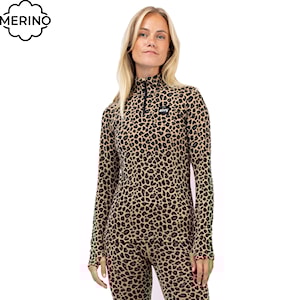 Eivy Journey Merino Wool Top leopard