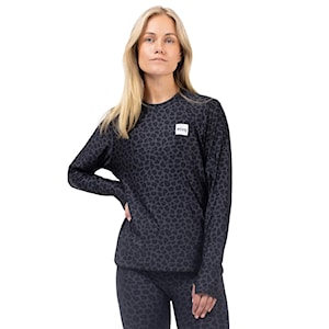 Eivy Versa Loose Fit Top black leopard