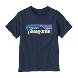 Patagonia K's P-6 Logo T-Shirt new navy