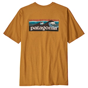Patagonia M's Boardshort Logo Pocket Responsibili-Tee dried mango