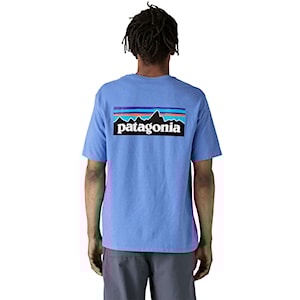 Patagonia M's P-6 Logo Responsibili-Tee abundant blue