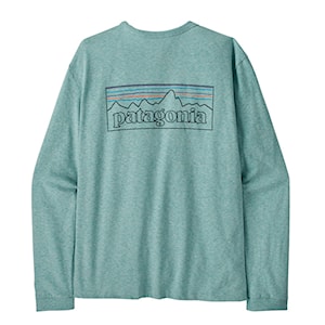 Patagonia W's L/S P-6 Logo Responsibili-Tee p-6 outline: vrtll blue