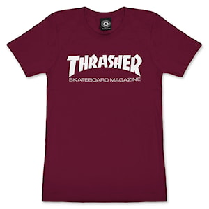 Thrasher Girls Skate Mag maroon