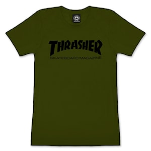 Thrasher Girls Skate Mag olive green