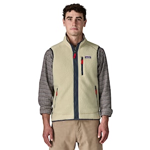 Patagonia M's Retro Pile Vest pelican w/smolder blue