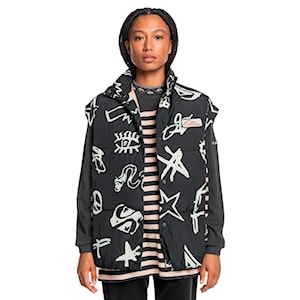 Quiksilver Uni Sl Puff Jacket tarmac fun zone