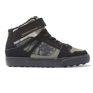 DC Pure High-Top WNT EV olive camouflage