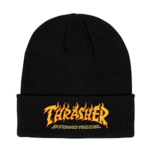 Thrasher Fire Logo black