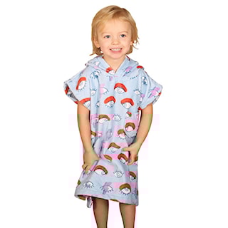 Pončo After Babies pale blue