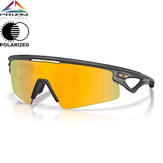 Okulary rowerowe Oakley Sphaera Strike matte carbon | prizm 24k polarized
