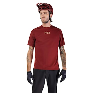 Bike koszulka Fox Ranger SS Jersey Wordmark rust 2025