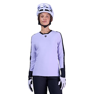 Bike koszulka Fox Wms Defend Thermal Jersey lilac 2025