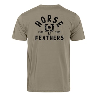 Bike koszulka Horsefeathers Pedal taupe 2026