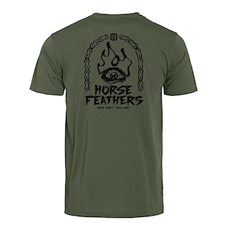 Bike koszulka Horsefeathers Reckless thyme 2025